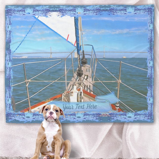 Couverture Polaire San Francisco Sailing 0869 (Créateur téléchargé)