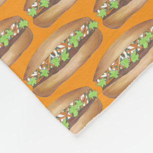 Couverture Polaire Sandwich Viêt-namien, Banh Mi, sandwich
