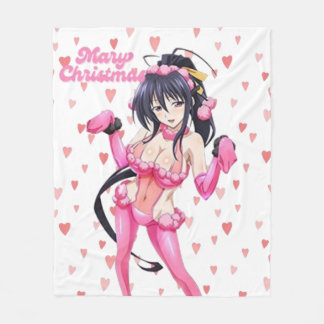 Couverture Polaire Santa Sexy Mariage de Noël Rose Anime Diva