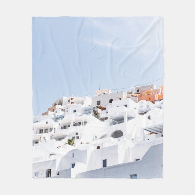 Couverture Polaire Santorin, grèce (Devant)
