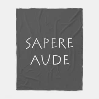 Couverture Polaire Sapere aude