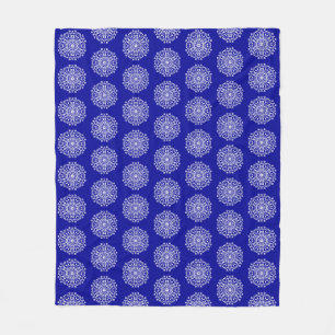 Couverture Polaire Sapphire Mandala
