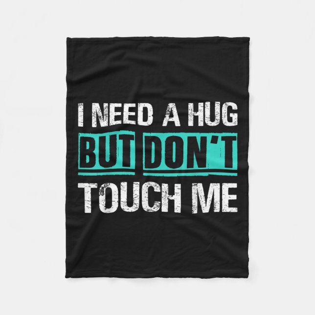 Couverture Polaire Sarcastic Quotes And Introverts Men Women Tees. I  (Devant)