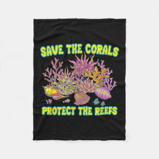 Couverture Polaire Sauvez Les Coraux Protégez Les récifs Pour Les Hom