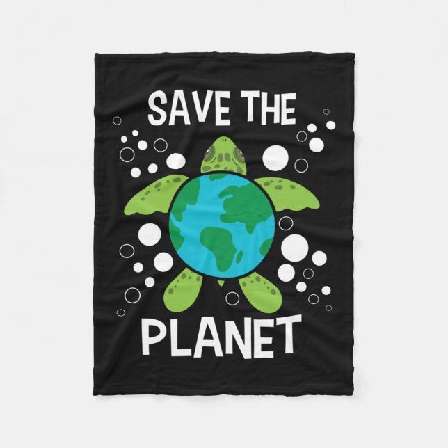 Couverture Polaire Save the Planet - Protection De l'environnement Ea (Devant)