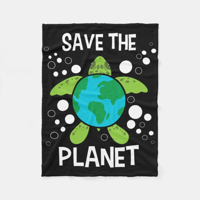 Couverture Polaire Save the Planet - Protection De l'environnement Ea (Devant)