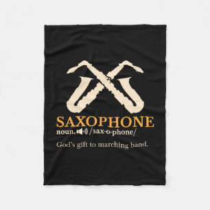 Couverture Polaire Saxophone - Saxophone - Définition