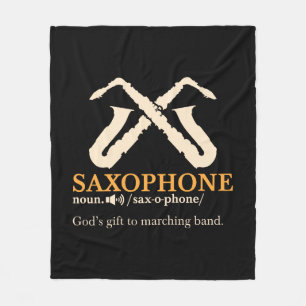 Couverture Polaire Saxophone - Saxophone - Définition