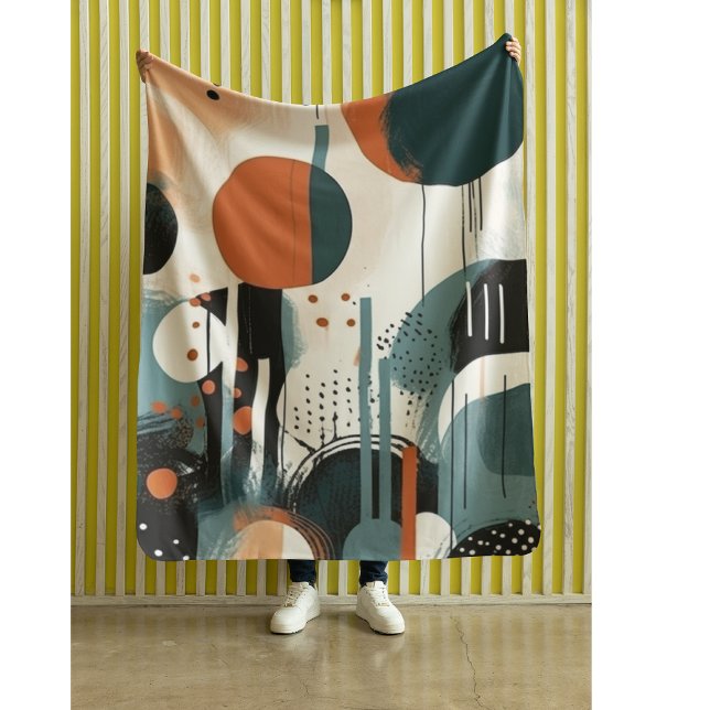 Couverture Polaire Scandi Groove (Créateur téléchargé)