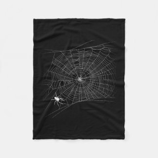 Couverture Polaire Scanner Web - Black Widow Halloween