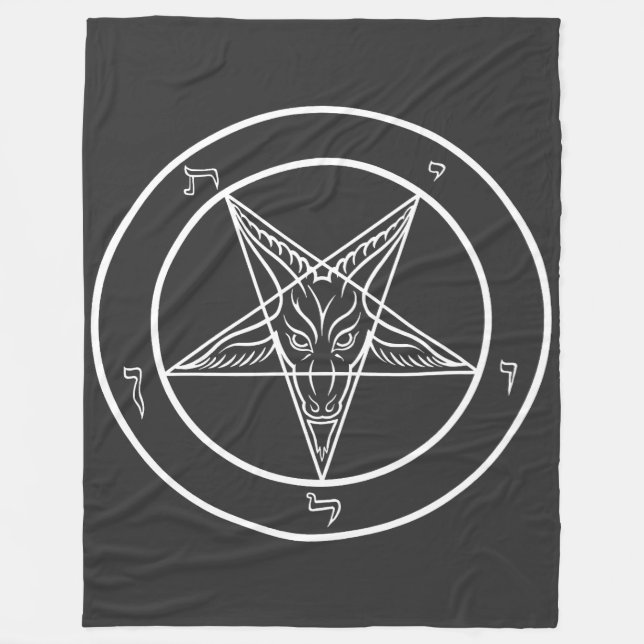 Couverture Polaire Sceau de Baphomet CoS (Devant)