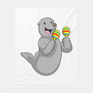 Couverture Polaire Sceller comme musicien avec Maracas