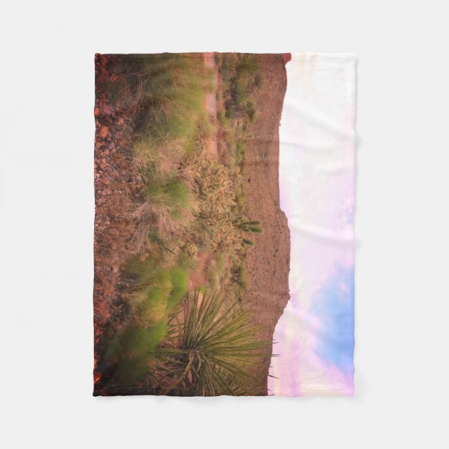 Couverture Polaire Scène du désert (Devant)