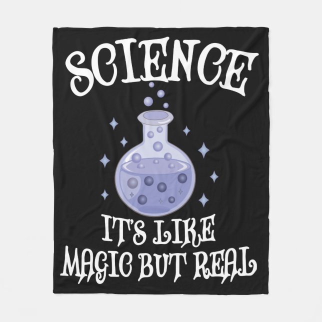 Couverture Polaire Science - C'est comme de la magie mais vrai (Devant)