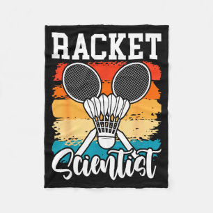 Couverture Polaire Scientifique de raquette - Joueur de badminton Ath