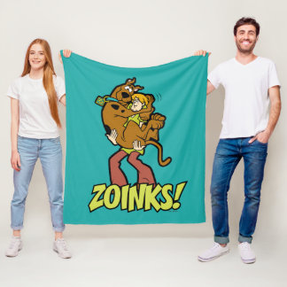 Couverture Polaire Scooby-Doo et Shaggy Zoinks!