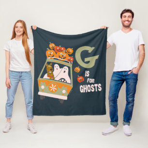 Couverture Polaire Scooby-Doo G est pour Ghosts