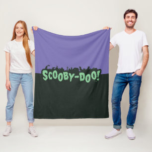 Couverture Polaire Scooby-Doo ! Logo Monster Silhouette