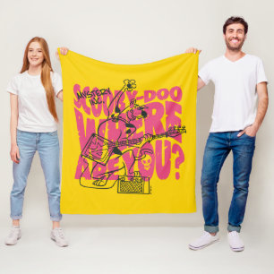 Couverture Polaire Scooby Doo Où Es-Tu Punk Guitar Riff