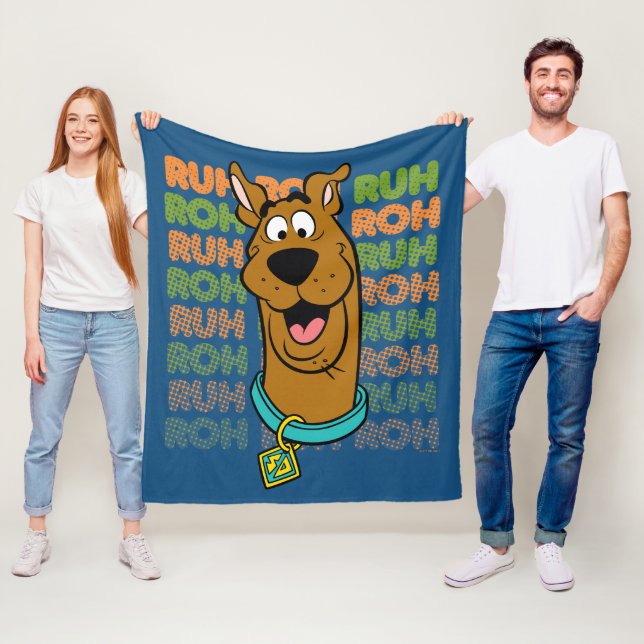 Couverture Polaire Scooby-Doo Ruh Roh (En situation)