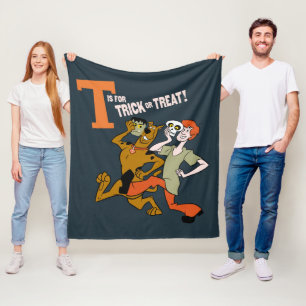 Couverture Polaire Scooby-Doo T est pour les essais
