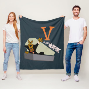 Couverture Polaire Scooby-Doo V est pour Vampire