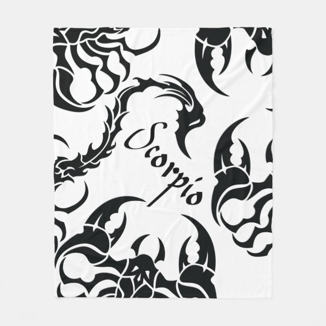 Couverture Polaire Scorpion (Devant)