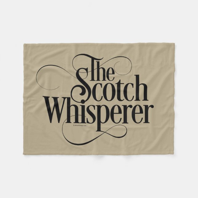 Couverture Polaire Scotch Whisperer (Devant (Horizontal))