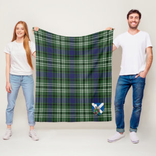 Couverture Polaire Scotts Blyth Tweeside District Tartan Plaid