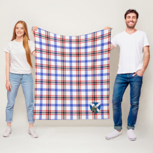 Couverture Polaire Scotts Boswell Moderne Tartan Plaid