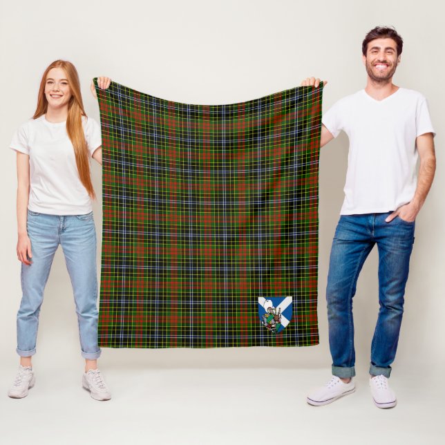 Couverture Polaire Scotts Boyle Tartan Plaid (En situation)