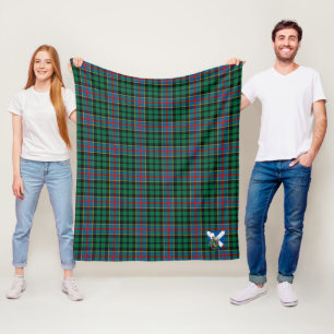 Couverture Polaire Scotts Byres Tartan Plaid