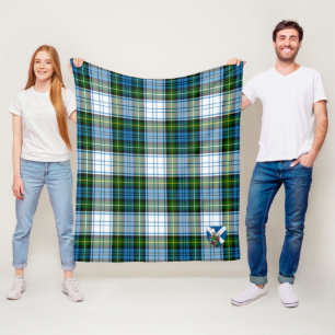 Couverture Polaire Scotts Campbell habillé Tartan Plaid