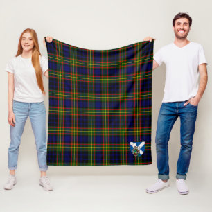Couverture Polaire Scotts Clelland Tartan Plaid