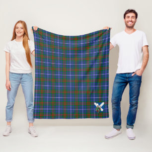 Couverture Polaire Scotts Edmonstone Tartan Plaid