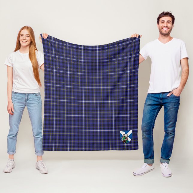 Couverture Polaire Scotts Fleming Tartan Plaid (En situation)