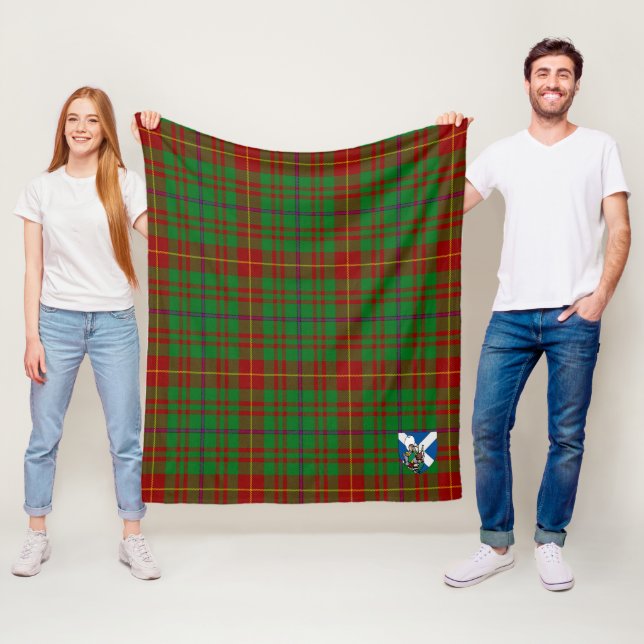 Couverture Polaire Scotts Fulton Tartan Plaid (En situation)