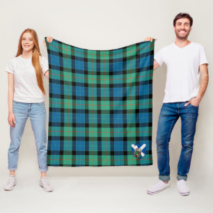 Couverture Polaire Scotts Gunn Ancien Tartan Plaid