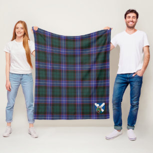 Couverture Polaire Scotts Guthrie Moderne Tartan Plaid