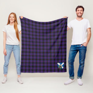 Couverture Polaire Scotts Horsburgh Tartan Plaid