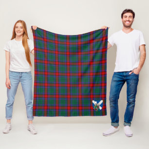Couverture Polaire Scotts Jardine robe Tartan Plaid