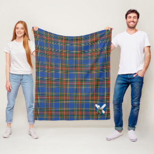 Couverture Polaire Scotts MacBeth Ancient Tartan Plaid
