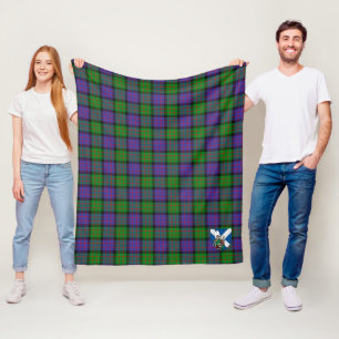 Couverture Polaire Scotts MacBrayne Tartan Plaid