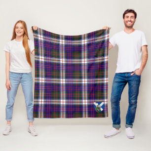 Couverture Polaire Scotts MacDonald habillé Tartan moderne plaid