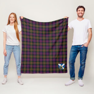 Couverture Polaire Scotts MacDonald Tartan Plaid