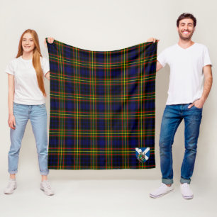 Couverture Polaire Scotts MacLellan Plaqué Tartan moderne