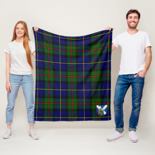 Couverture Polaire Scotts MacLeod De Harris Modern Tartan Plaid