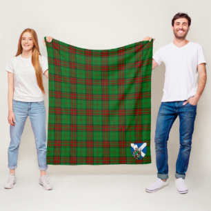 Couverture Polaire Scotts Maxwell Chasse Tartan Plaid