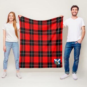 Couverture Polaire Scotts Ramsay Tartan Plaid Moderne