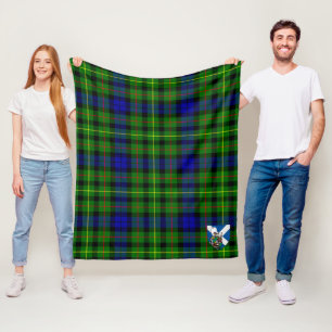 Couverture Polaire Scotts Rollo Tartan Plaid
